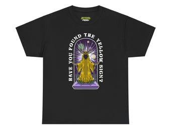 Hastur T-Shirt: Lovecraftian Yellow Sign Cosmic Horror Tee