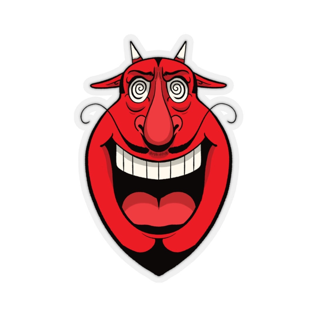 Hypnotize - Devil - Demon - Car Decal - Laptop Sticker - Cartoon ...