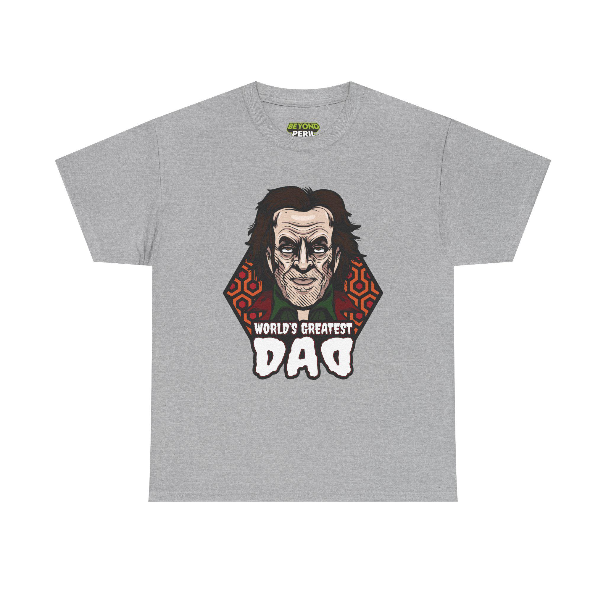 World's Greatest Dad - The Shining - Father's Day - Horror - Fan Art - Unisex Heavy Cotton Tee