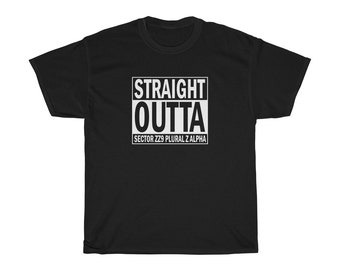 Hitchhiker&#39;s Guide to Earth Unisex Sci-Fi Tee: Galactic Adventure Cotton Shirt for Nerds & Geeks