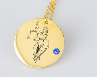 Lady Justice Jewelry Etsy