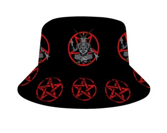 Pentagram Bucket Hat - Etsy