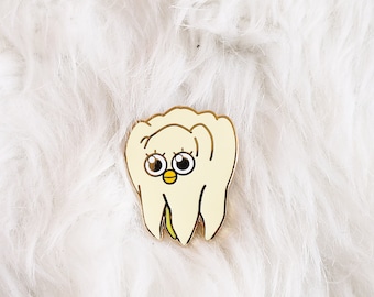 Tooth Furb Enamel Pins