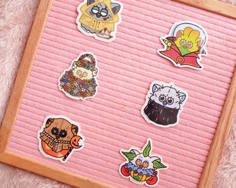 Horror Furry friends Stickers Series 2