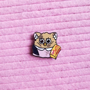 Stranger Furry friend Enamel Pin