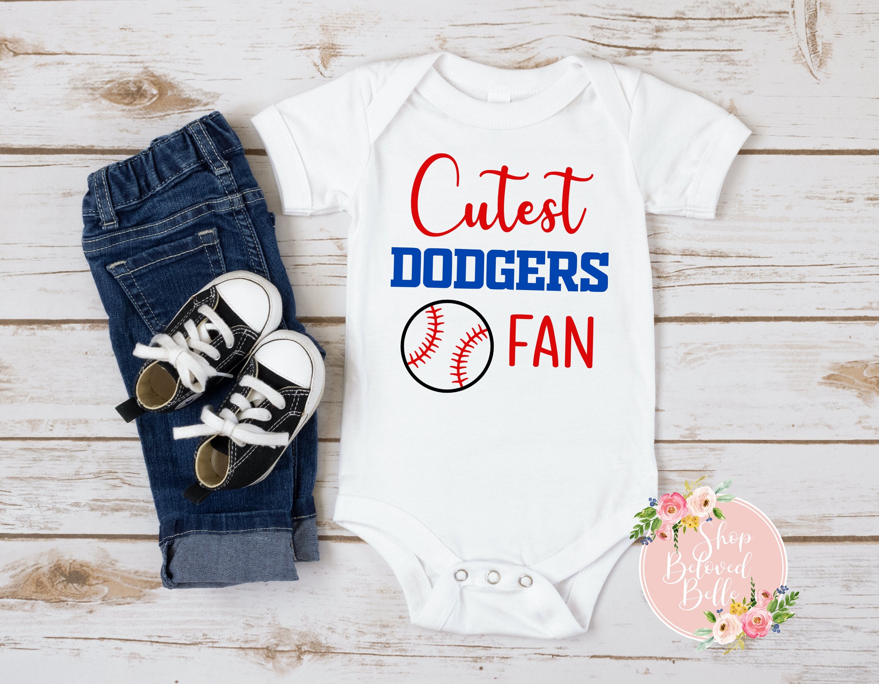 Maillot Los Angeles Dodgers Nike Domicile Authentique Blanc pour Homme