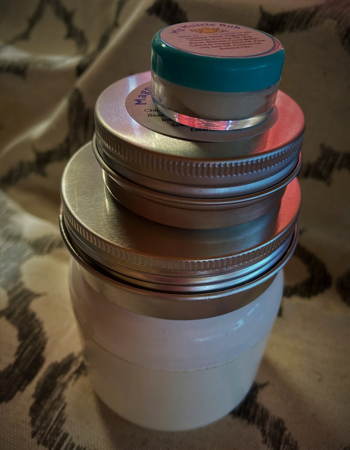 2 Oz Tin Magnesium Muscle Rub Etsy