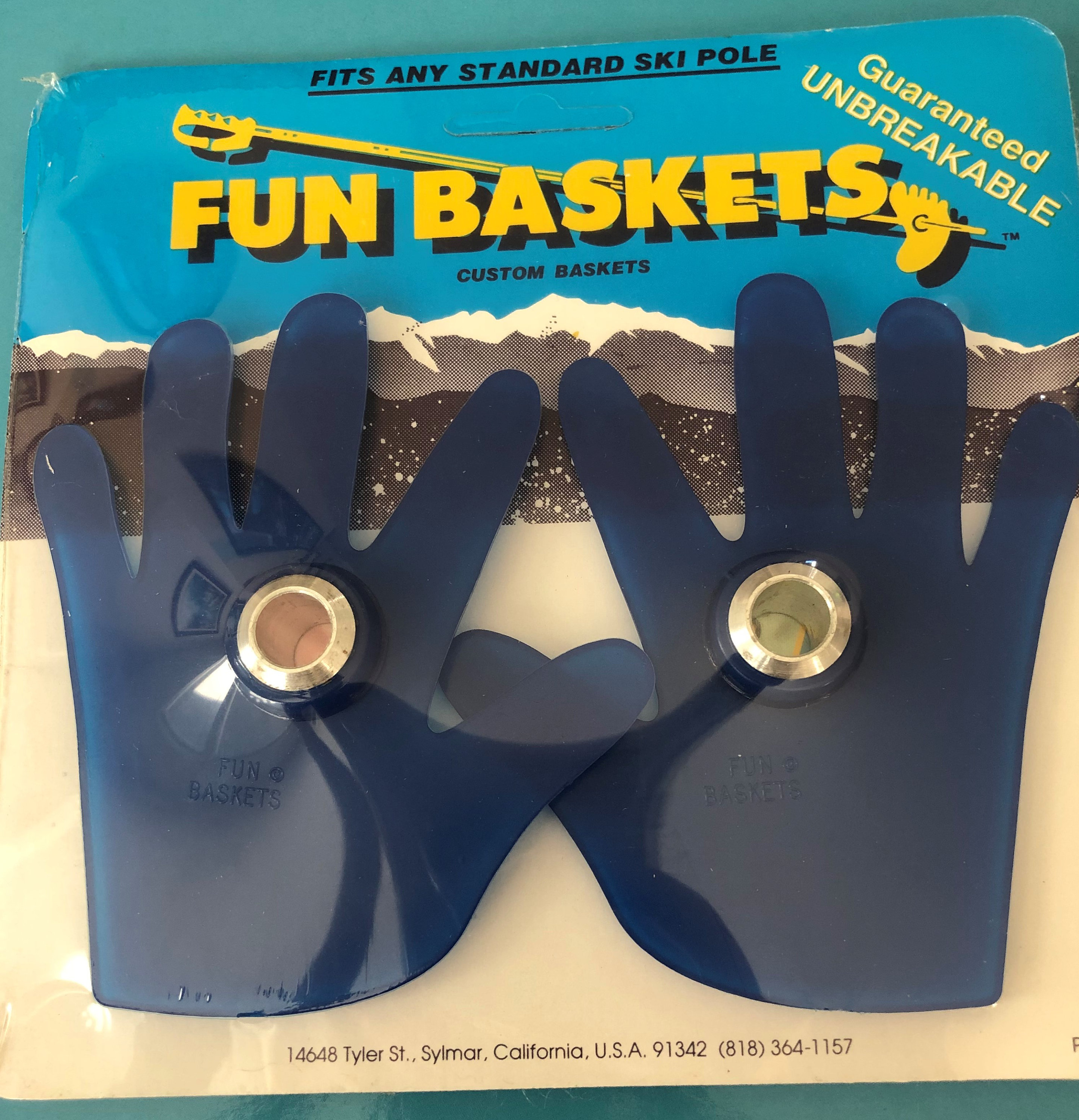 Custom Ski Baskets for Your Ski Poles HANDS fun Baskets Etsy