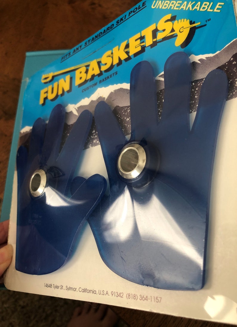 Custom Ski Baskets for Your Ski Poles HANDS fun Baskets Etsy UK