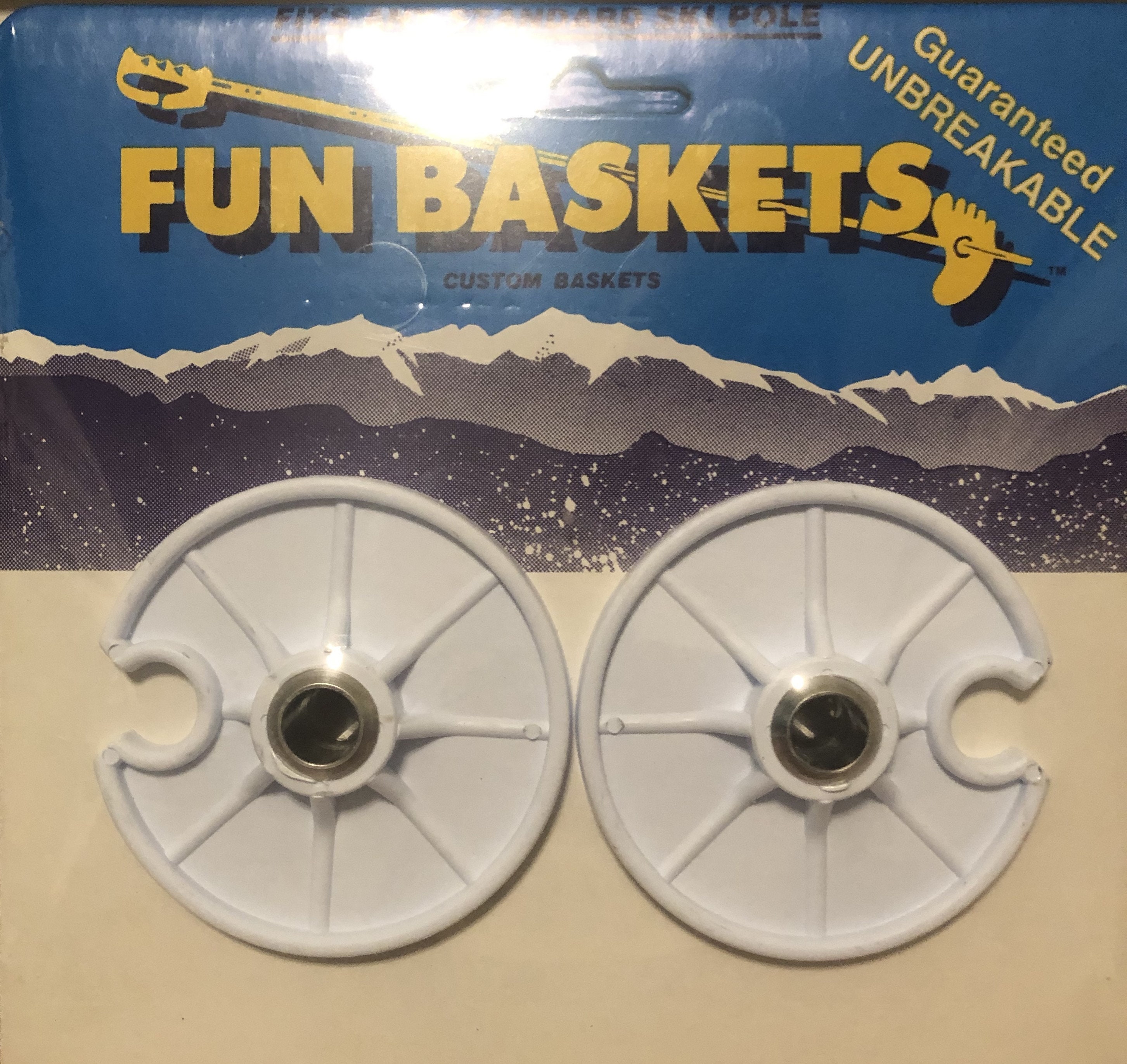 Ski Pole Baskets One Size Etsy