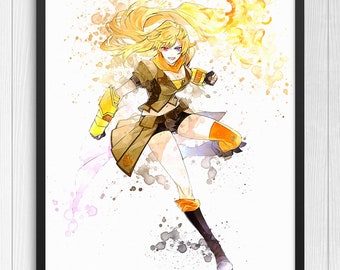 RWBY Ruby Anime Wall Art Home Decoration Scroll Poster 24x36inch RWBY Ruby Anime Wall Art Home Decoration Scroll Poster 24x36inch
