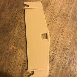 GI Joe Turbo Swamp craft Rudder replacement part  - New 3D Printed Parts.
