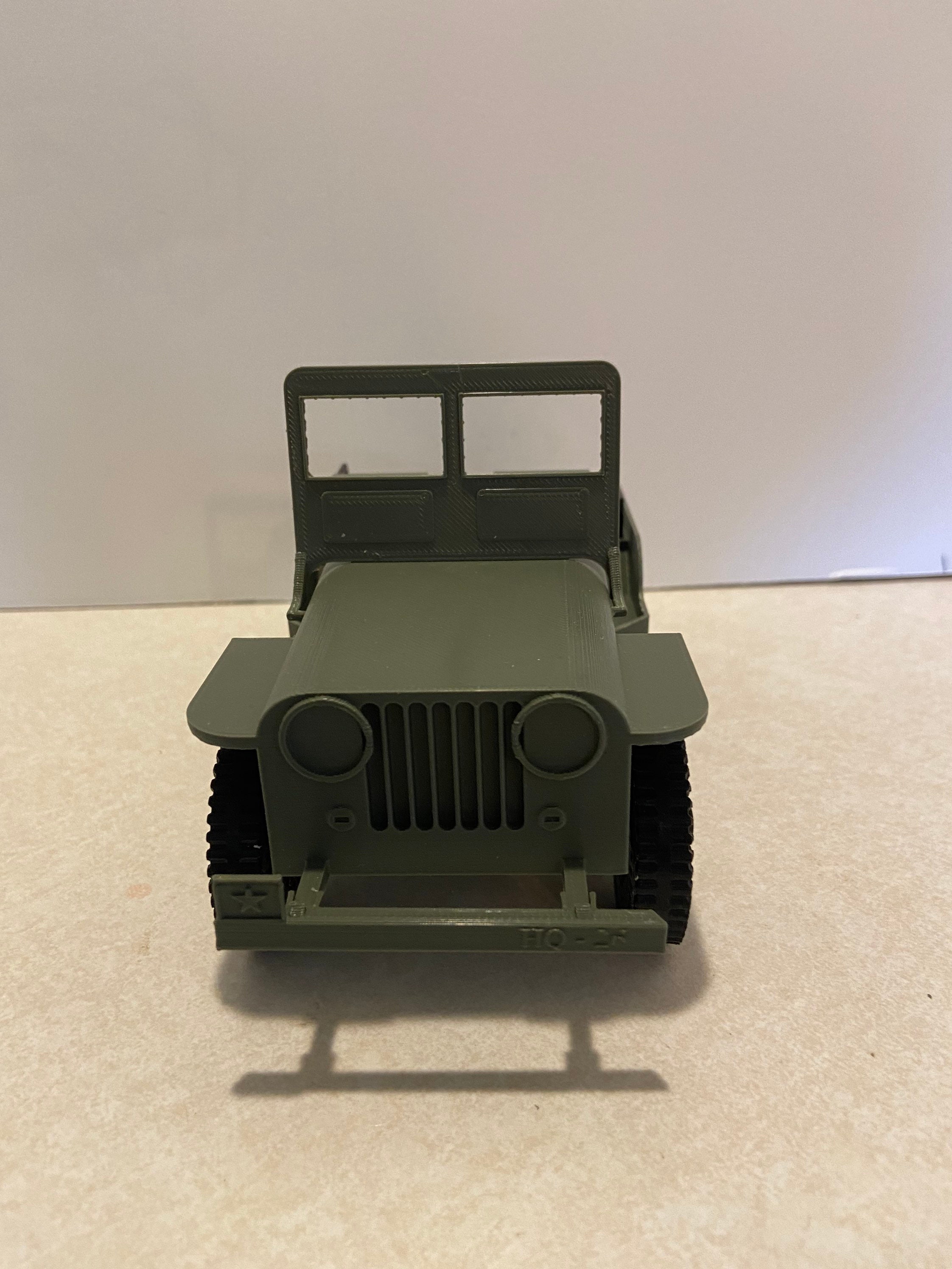 1/18 GI Joe Combat Jeep - 3D Printed - Etsy