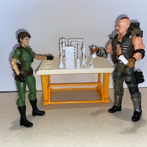 Science lab for 6” action figures 1:12 Scale