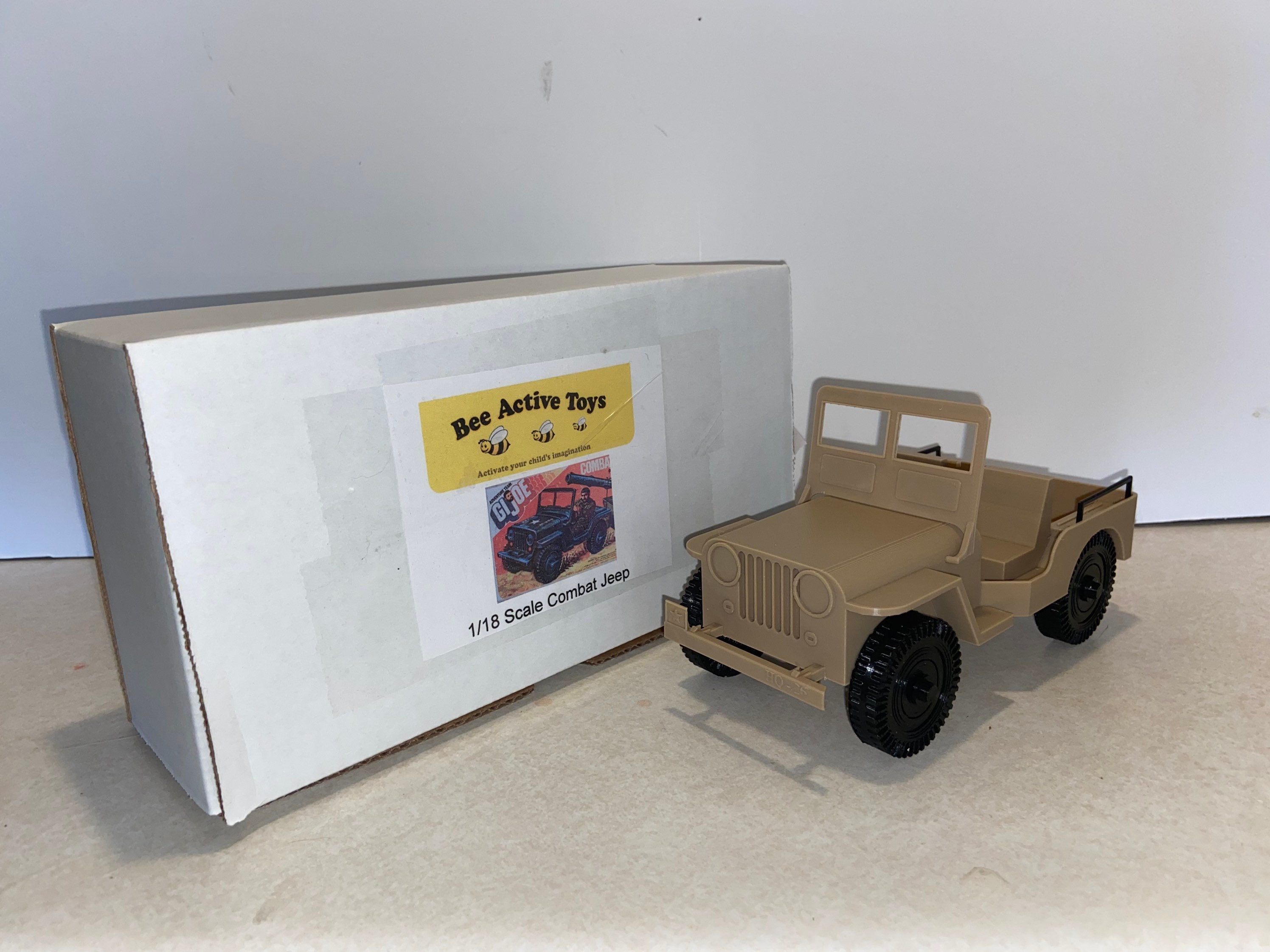 1/18 GI Joe Desert Survival Jeep - 3D Printed - Etsy