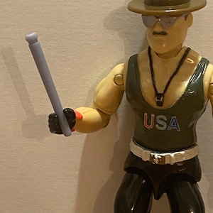 GI Joe Sgt Slaughter Mail Away Baton Reproduction Part for 3-3/4” action figures 1:18 Scale
