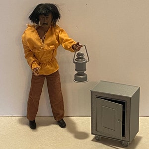 Antique lantern for Ready Gang or Lone Ranger figures