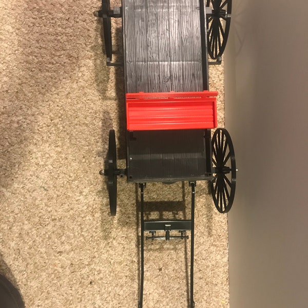 4 Wagon Wheels for Best of the West Covered Wagon 3D printed replacement part