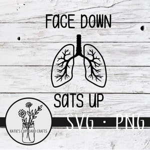 Face Down Sats Up - SVG Cut Files