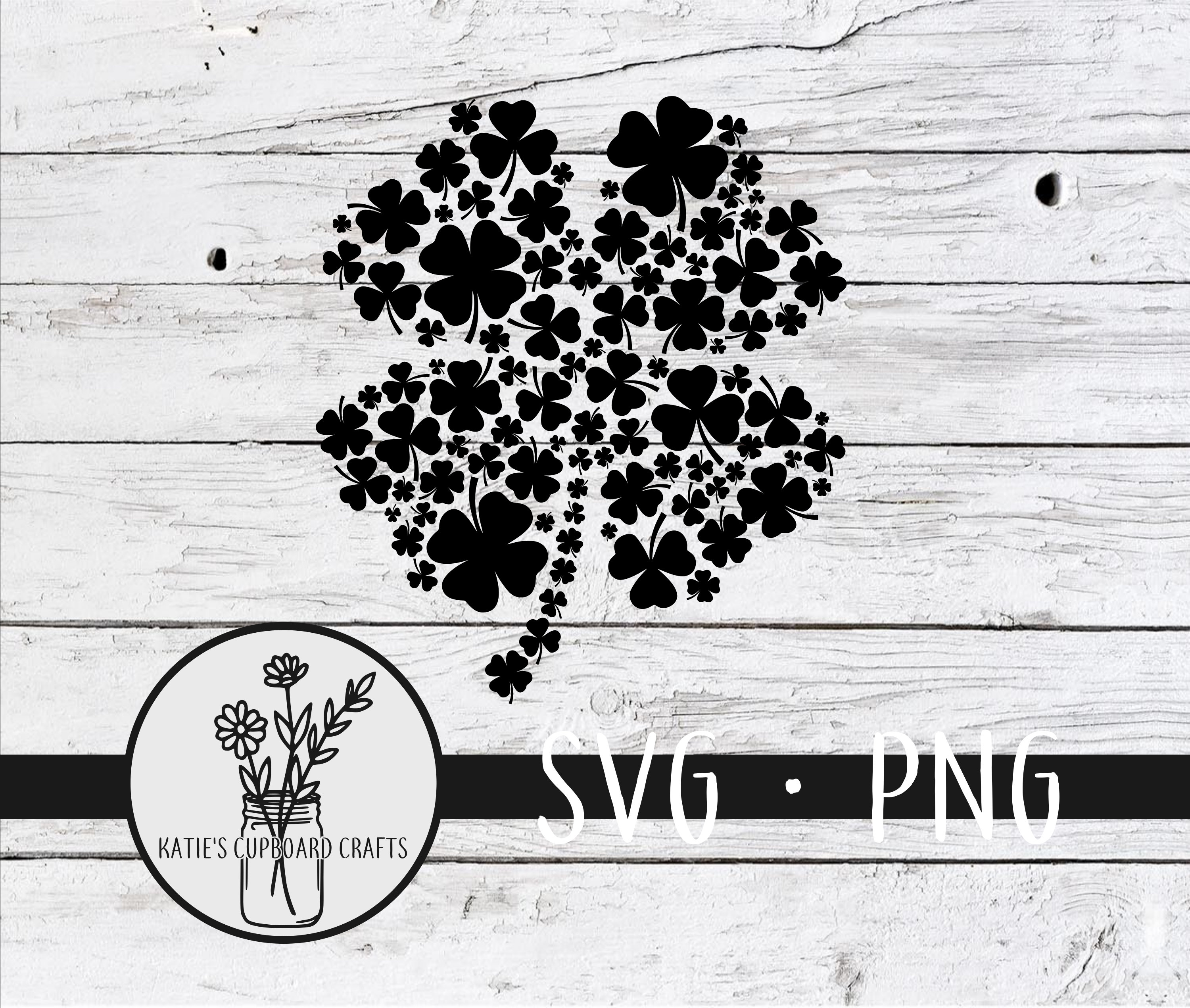 Shamrocks in Shamrock Arrangement - SVG Cut Files - Etsy
