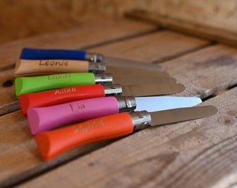 Personalisiertes Opinel Taschenmesser für Kinder