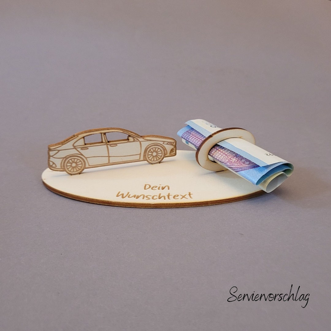 Geldgeschenk Führerschein Auto Geld originell verpacken Etsy.de
