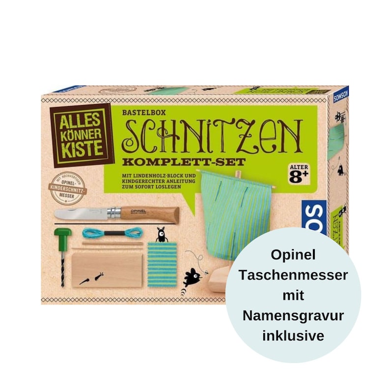 Personalisiertes Opinel Taschenmesser für Kinder Bild 3