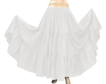 long white summer skirts