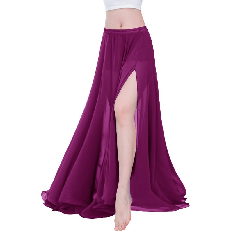 Circle Skirt With One Slit main image 1