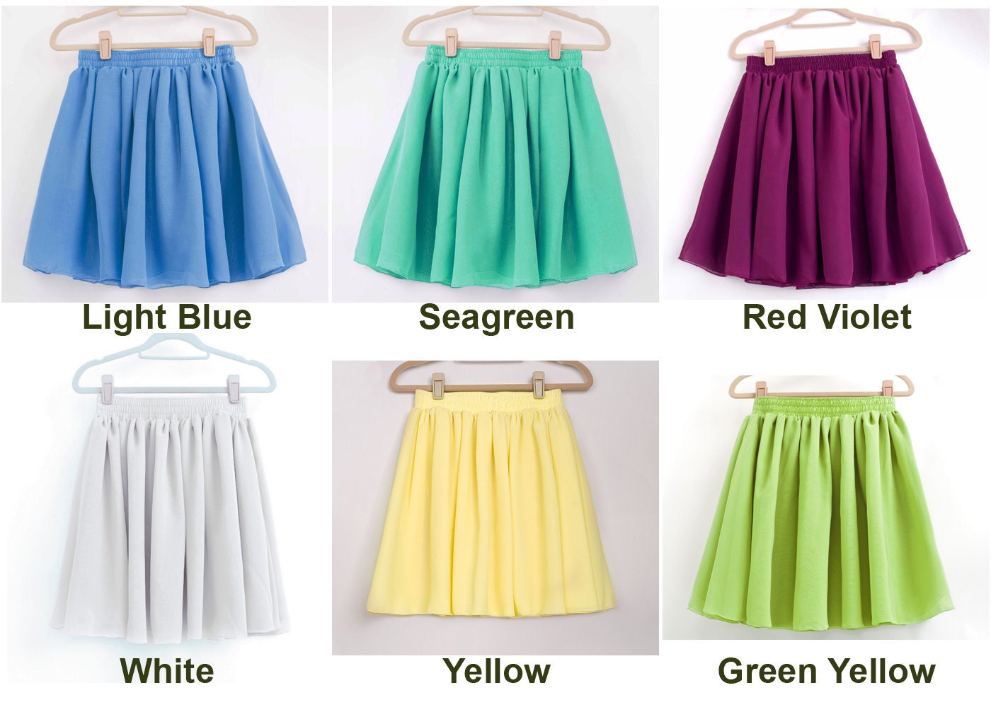 スカート Fiola chiffon mini skirt Fiola chiffon mini skirt