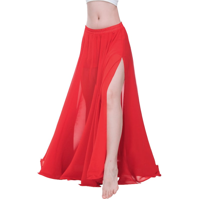 Circle Skirt With One Slit main image 1