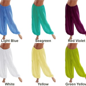 Women Harem Pants Yoga Belly Dance Pantaloons Bombachos Trouser Aladdin Halloween