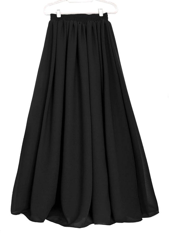 Royal blue maxi linen skirt with elasit waist and self belt 2171# Royal blue maxi linen skirt with elasit waist and self belt 2171#