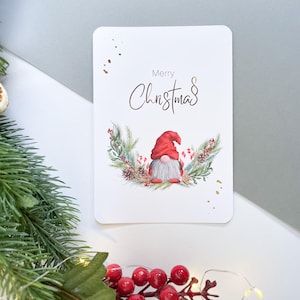 Christmas card - Christmas elf, gift for lawyers, attorneys, law students, judges