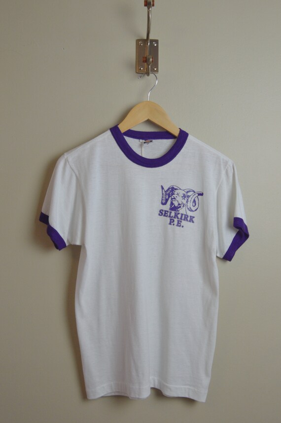 vtg threadbare school tee
