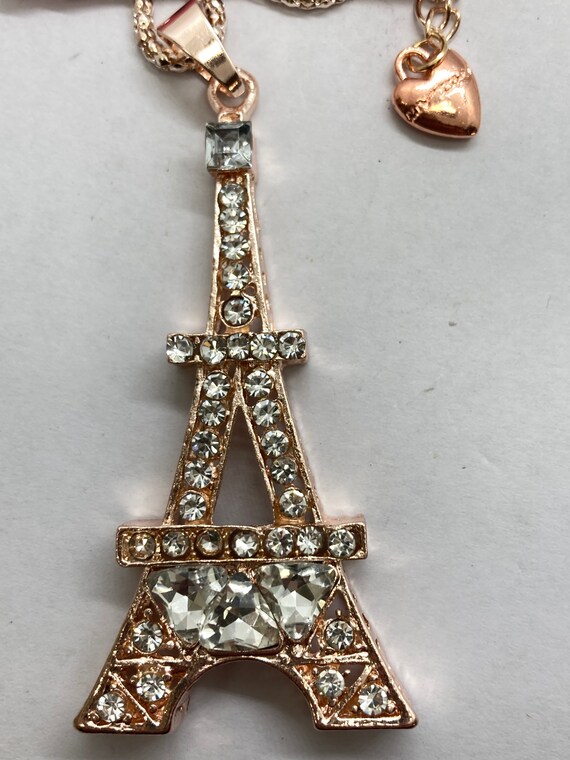 Betsey Johnson Eiffel Tower Necklace 