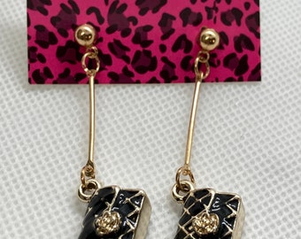 Boucles d'oreilles bourse Betsey Johnson