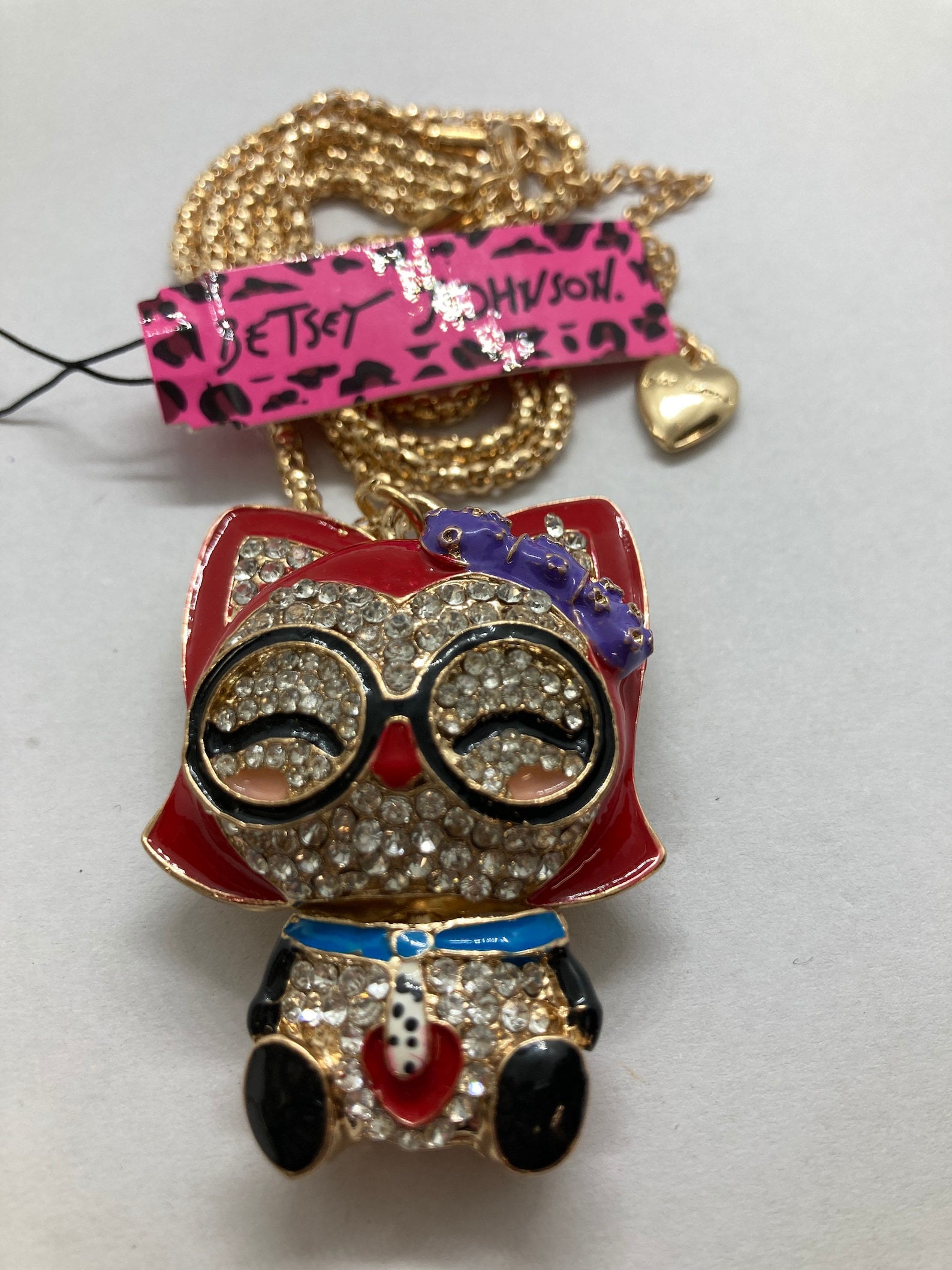 Betsey Johnson Necklace Etsy