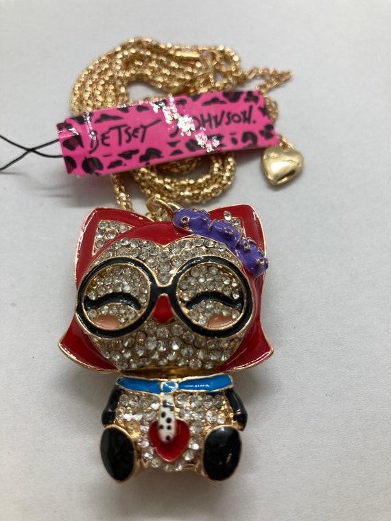 Betsey Johnson Necklace Etsy