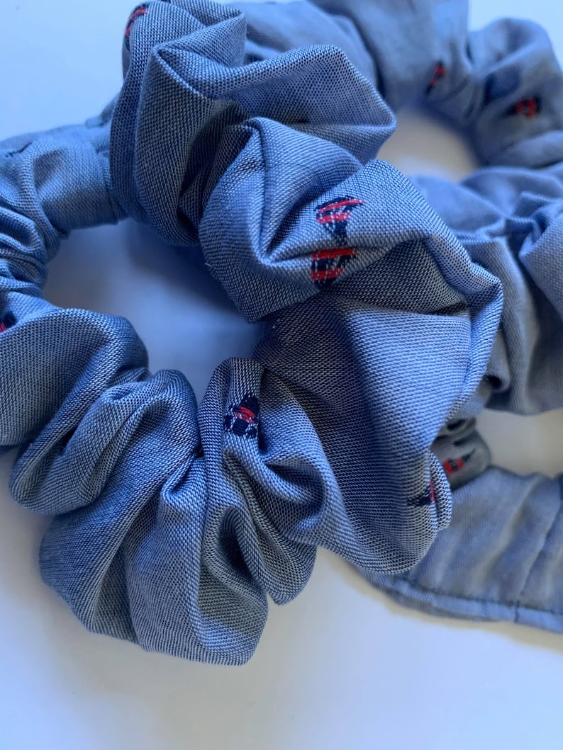 Sailboat Anchor Scrunchie