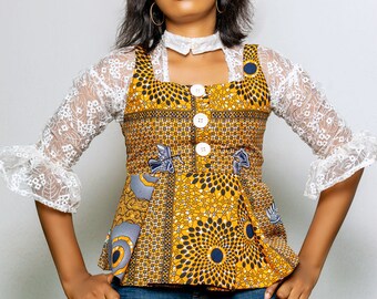 ankara office wear designs