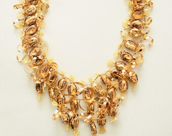 Golden Celebration Caramel Candy Lei