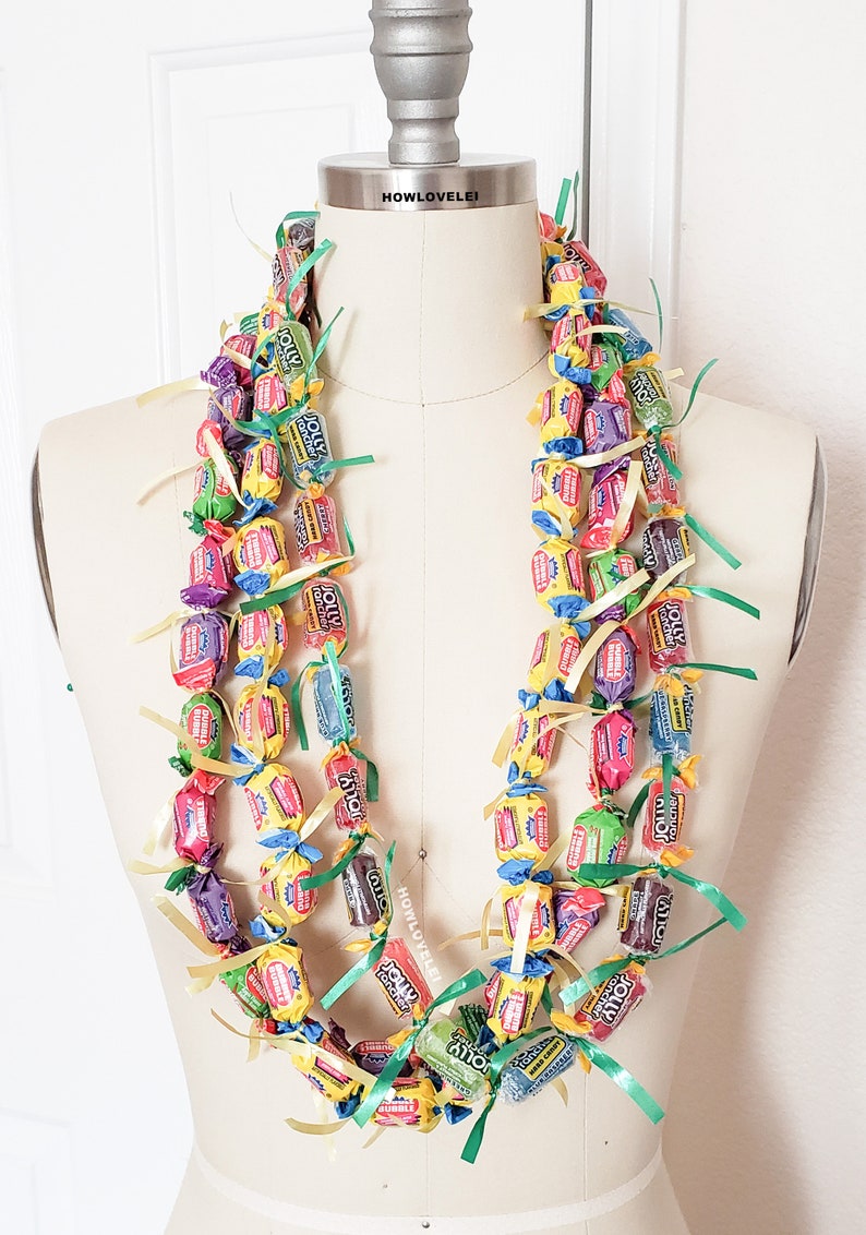 Assorted Bubble Gum Lei Etsy