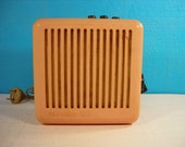 Vintage radio speaker Old soviet radio 1980s