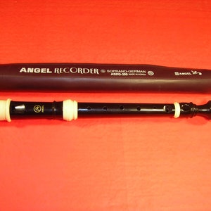 Musical Instrument Flute Vintage Soprano Recorder