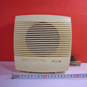 Vintage radio speaker Ukranian Old radio USSR 1980s