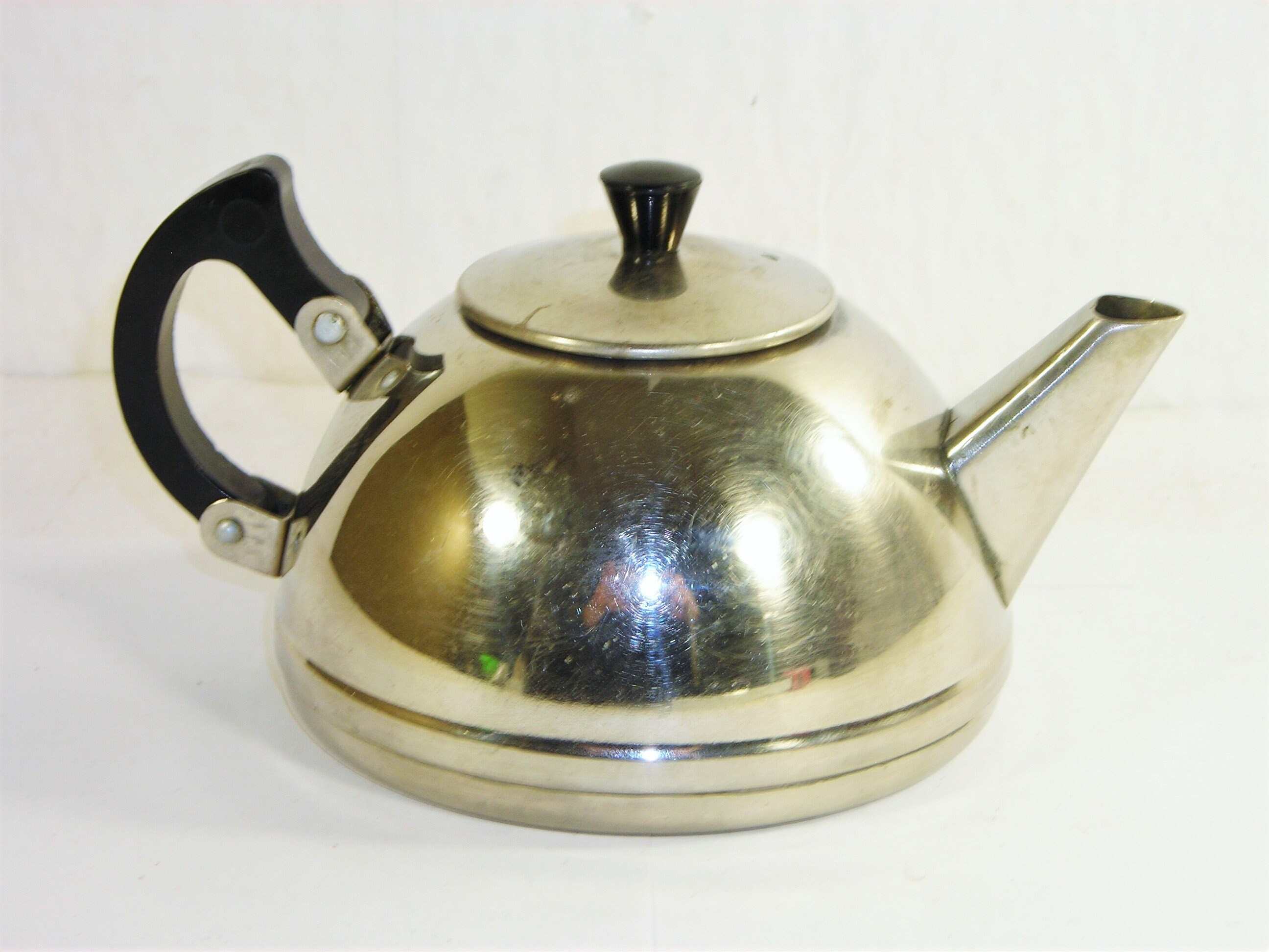 Vintage Teapot Soviet Metal Сupronickel Teapot USSR 1970s Etsy