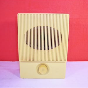 Vintage radio speaker Old radio USSR 80s