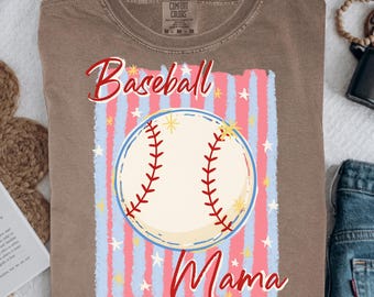 Baseball Mama PNG, Cheer Mom Coquette PNG , Game Day Sports