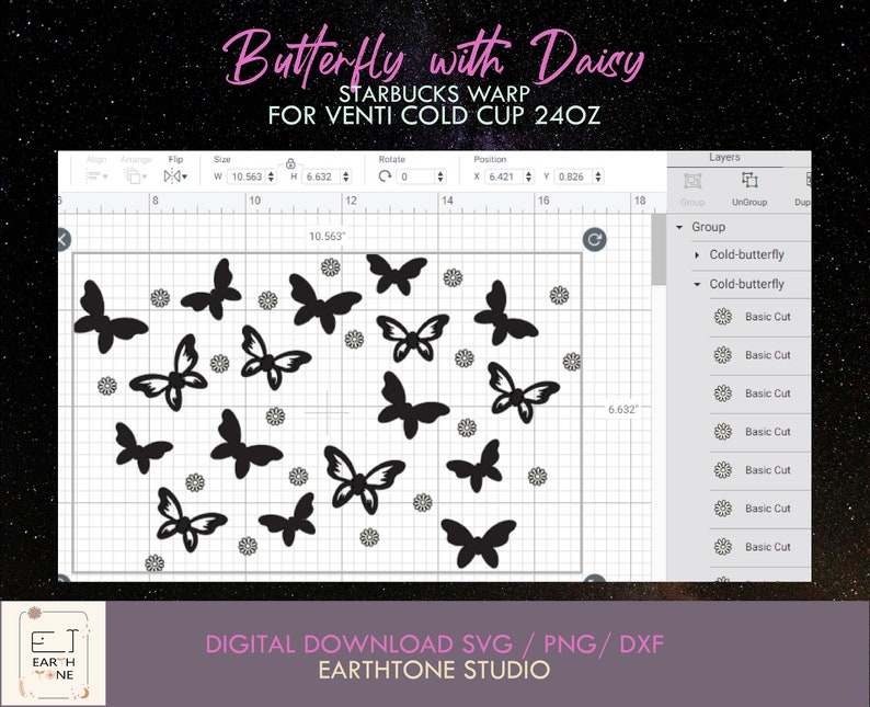 Free Free 51 Butterfly Svg For Starbucks Cup SVG PNG EPS DXF File